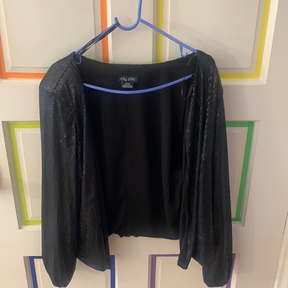 Sequin jacket